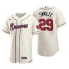 Atlanta Braves John Smoltz Cream Authentic 2020 Alternate Jersey