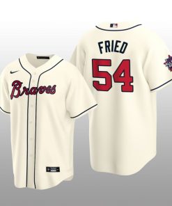 Atlanta Braves Max Fried Cream 2021 MLB All-Star Game Replica Alternate Jersey