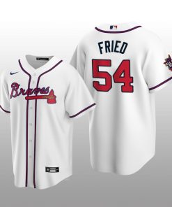 Atlanta Braves Max Fried White 2021 MLB All-Star Game Replica Jersey
