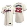 Atlanta Braves Nick Markakis Cream Authentic 2020 Alternate Jersey