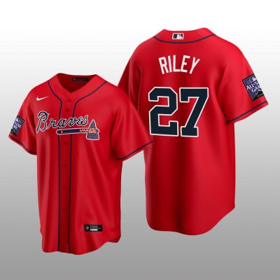 Atlanta Braves Red Alternate Jersey Replica Austin Riley All-Star Game