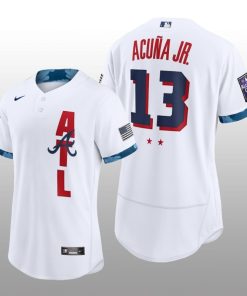 Atlanta Braves Ronald Acuna Jr. 2021 MLB All-Star Game Authentic White Jersey