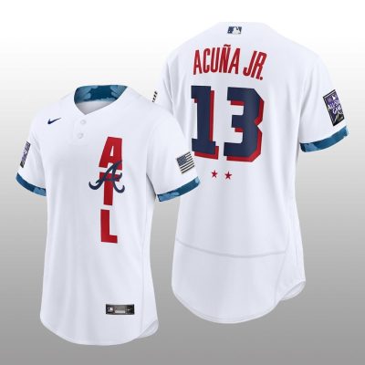 Atlanta Braves Ronald Acuna Jr. MLB All-Star Game Authentic White Jersey