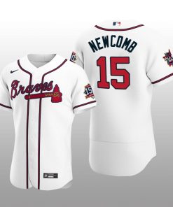 Atlanta Braves Sean Newcomb White 2021 MLB All-Star Game Authentic Jersey