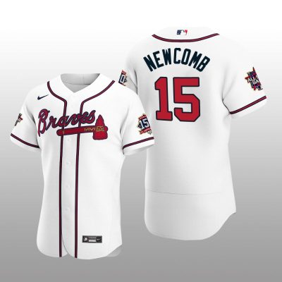 Atlanta Braves Sean Newcomb White MLB All-Star Game Authentic Jersey