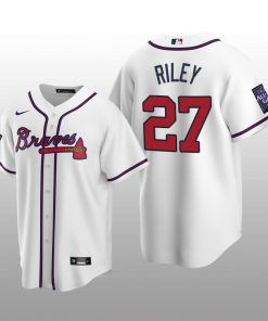 Atlanta Braves White Alternate Jersey Replica Austin Riley 2021 All-Star Game