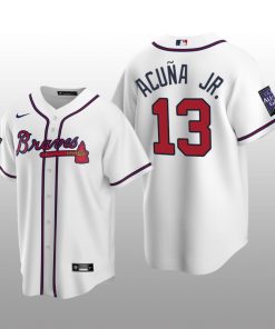Atlanta Braves White Alternate Jersey Replica Ronald Acuna Jr. 2021 All-Star Game