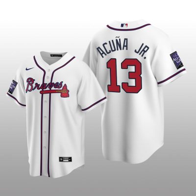 Atlanta Braves White Alternate Jersey Replica Ronald Acuna Jr. All-Star Game