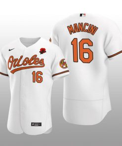 Baltimore Orioles Trey Mancini Authentic White 2021 Memorial Day Jersey