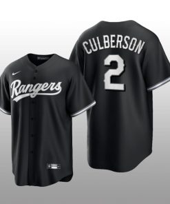 Black Rangers Charlie Culberson 2021 All Black Fashion Serise Replica Jersey
