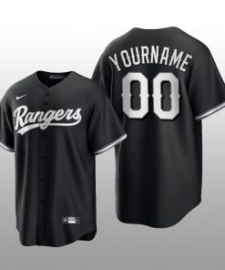 Black Rangers Custom 2021 All Black Fashion Serise Replica Jersey
