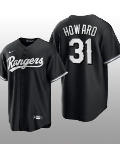 Black Rangers Spencer Howard 2021 All Black Fashion Serise Replica Jersey