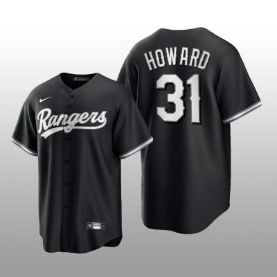 Black Rangers Spencer Howard All Black Fashion Serise Replica Jersey