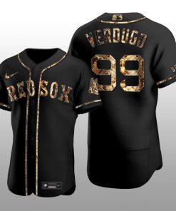 Boston Red Sox Alex Verdugo Python Skin Authentic Black Jersey