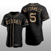 Boston Red Sox Enrique Hernandez Python Skin Authentic Black Jersey
