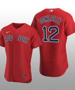 Boston Red Sox Marwin Gonzalez Authentic Alternate Red Jersey