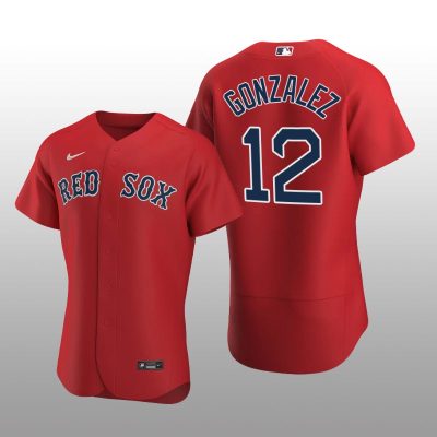 Boston Red Sox Marwin Gonzalez Authentic Alternate Red Jersey