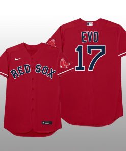 Boston Red Sox Nathan Eovaldi 2021 MLB Players Weekend Nickname Red Jersey