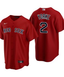Boston Red Sox Nick Yorke Red 2020 MLB Draft Alternate Replica Jersey
