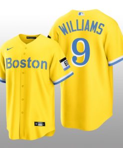 Boston Red Sox Ted Williams 2021 City Connect Replica Nike Gold Jersey
