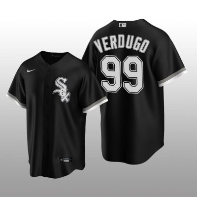 Chicago White Sox Alex Verdugo Black 2020 Authentic Alternate Player Jersey