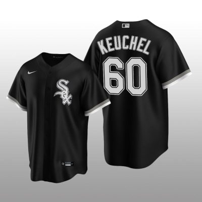 Chicago White Sox Men's Replica Alternate Jersey Dallas Keuchel Black Nike