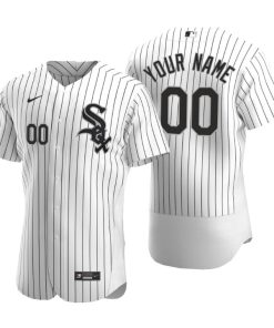 Chicago White Sox White 2020 Home Authentic Custom Men's Jersey