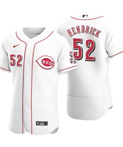 Cincinnati Reds Austin Hendrick White Authentic 2020 MLB Draft Home Jersey