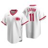 Cincinnati Reds Barry Larkin White Cooperstown Collection Home Jersey