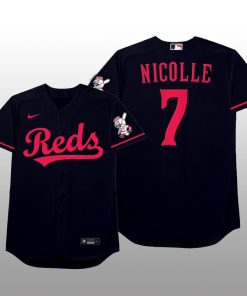 Cincinnati Reds Eugenio Suarez 2021 MLB Players Weekend Nickname Navy Jersey