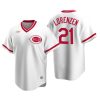 Cincinnati Reds Michael Lorenzen White Cooperstown Collection Home Jersey
