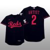 Cincinnati Reds Nick Castellanos 2021 MLB Players Weekend Nickname Navy Jersey