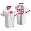 Cincinnati Reds Raisel Iglesias White Cooperstown Collection Home Jersey