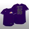 Colorado Rockies Raimel Tapia 2021 MLB Players Weekend Nickname Purple Jersey