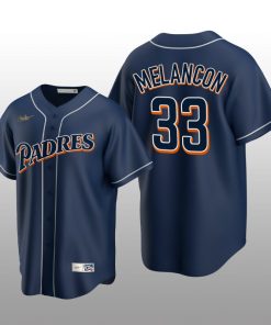 Cooperstown Collection Mark Melancon San Diego Padres Navy Men's Jersey