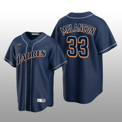 Cooperstown Collection Mark Melancon San Diego Padres Navy Men's Jersey