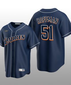 Cooperstown Collection Trevor Hoffman San Diego Padres Navy Men's Jersey