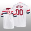 Custom Cooperstown Collection Cardinals Jersey White V-Neck Men's