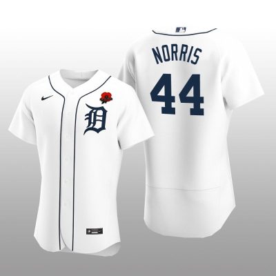Detroit Tigers Daniel Norris Authentic White Memorial Day Jersey