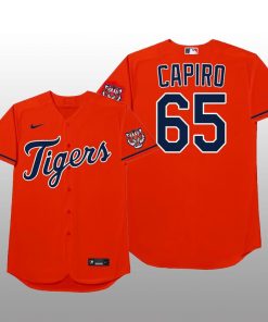 Detroit Tigers Gregory Soto 2021 MLB Players Weekend Nickname Orange Jersey