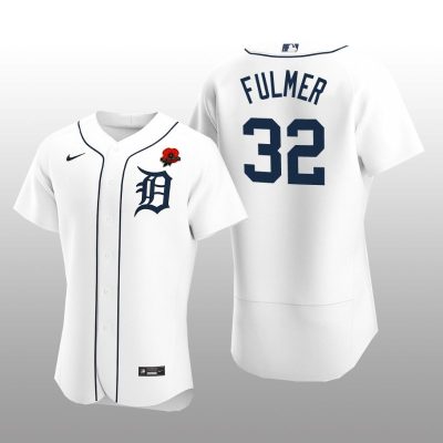 Detroit Tigers Michael Fulmer Authentic White Memorial Day Jersey