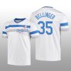 Dodgers Cooperstown Collection Cody Bellinger V-Neck Jersey White