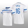 Dodgers Cooperstown Collection Will Smith V-Neck Jersey White