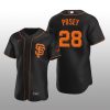 Giants Buster Posey Authentic Alternate Jersey Black