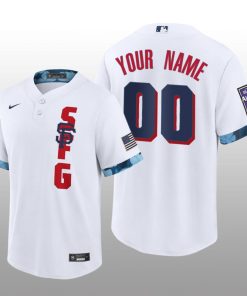Giants Custom 2021 MLB All-Star Game Replica White Jersey