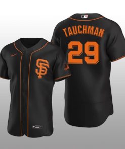 Giants Mike Tauchman Authentic Alternate Jersey Black