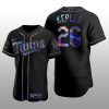 Holographic Limited Jersey Minnesota Twins Max Kepler Iridescent Logo Black Men's Authentic