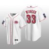 Home 2021 All-Star Game Cincinnati Reds White Jersey Replica Jesse Winker