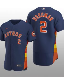Houston Astros Alex Bregman Navy Alternate 2020 Authentic Player Jersey
