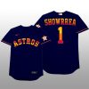 Houston Astros Carlos Correa 2021 MLB Players Weekend Nickname Navy Jersey